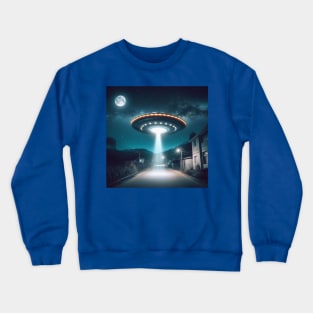 Alien visitation Crewneck Sweatshirt